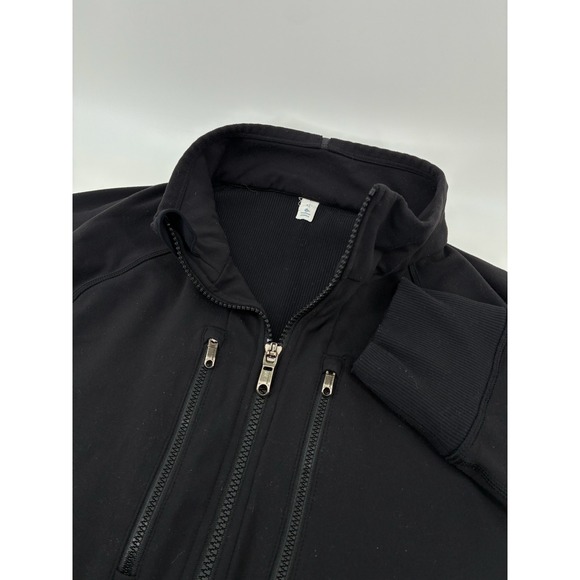 lululemon athletica Other - Lululemon Mens Shift Jacket Mens XL Gray Blue Full Zip Mock Neck Post Workout